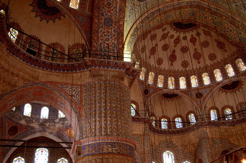 mosaics, blue mosque, istanbul, turkey, 48 hours in Istanbul Turkey