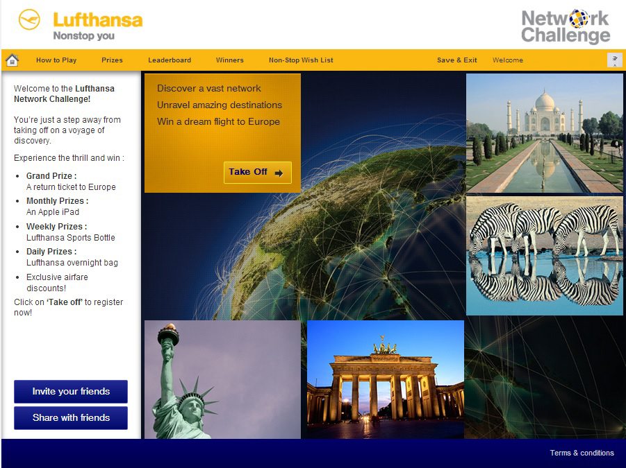 Lufthansa Network Challenge, Lufthansa Airlines