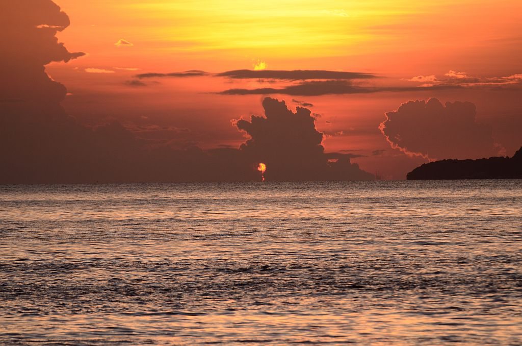 Sunset redang island malaysia 