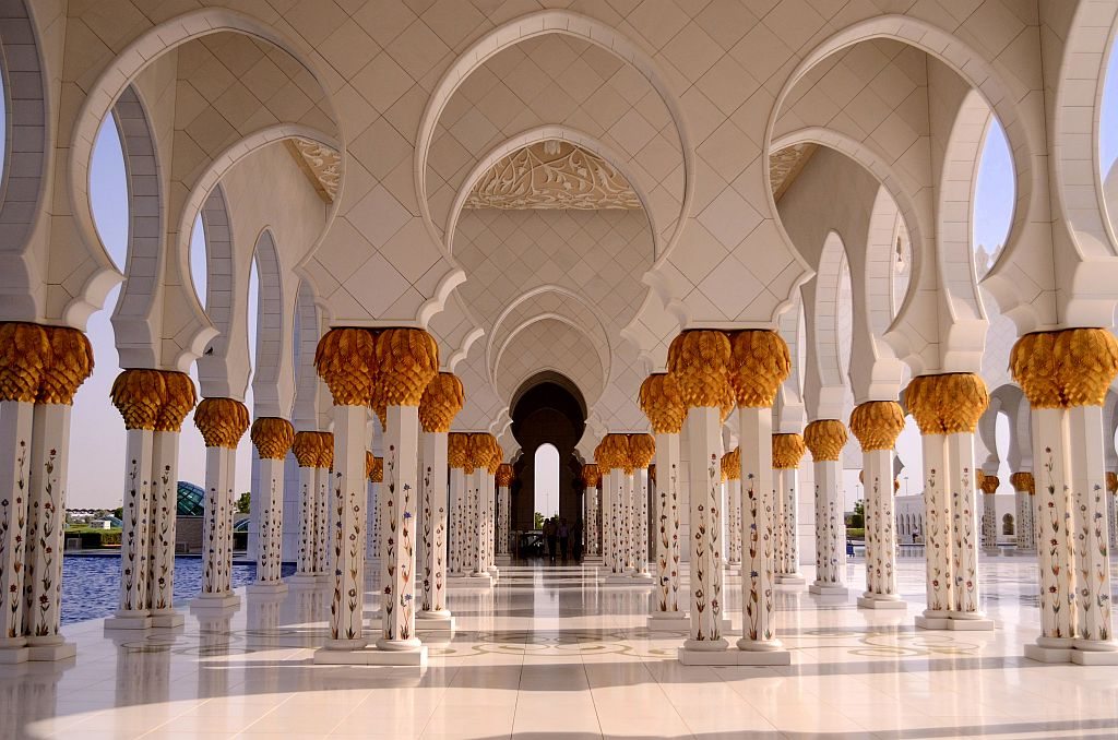Abu Dhabi mosque 