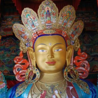 Buddha, Thiksey, monastery, Ladakh
