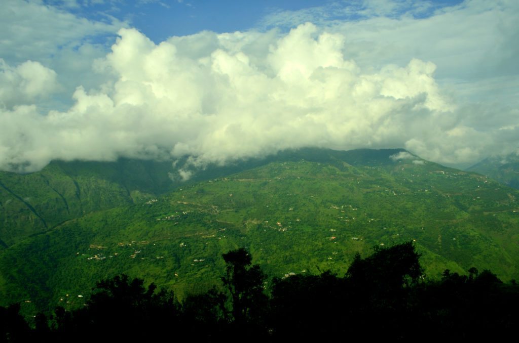 Himalayas, mountains, Kandaghat, Shimla, Himachal Pradesh