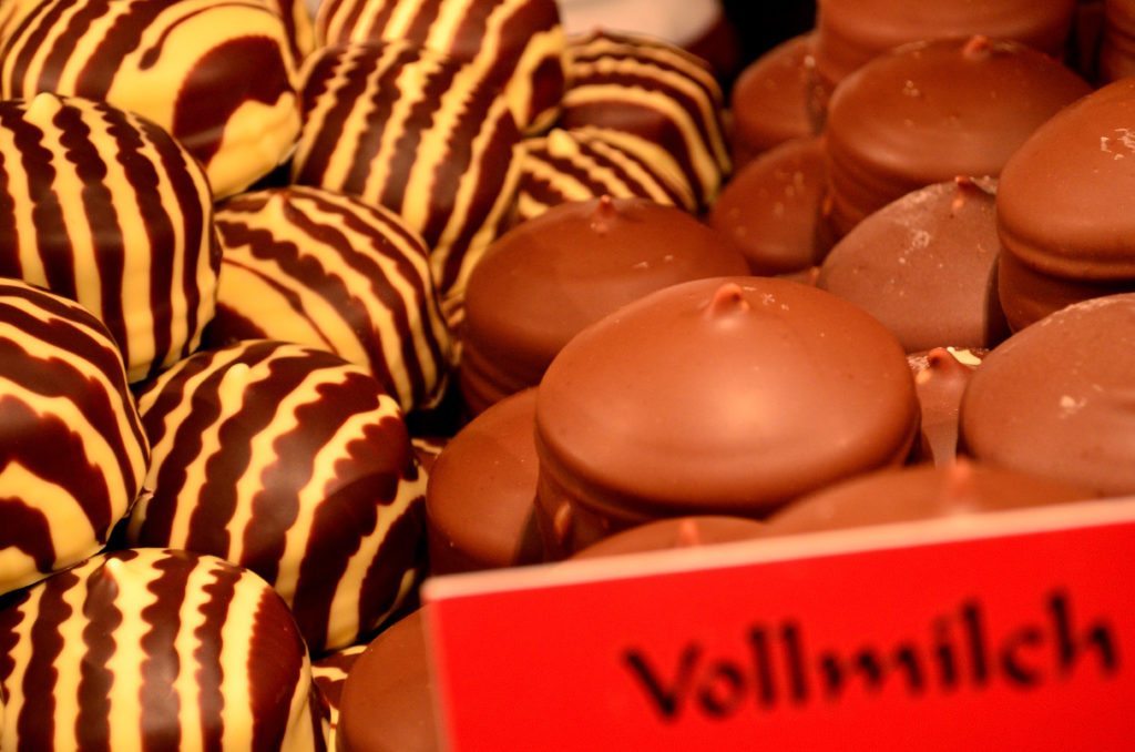 Chocolates, christmas markets, Germany