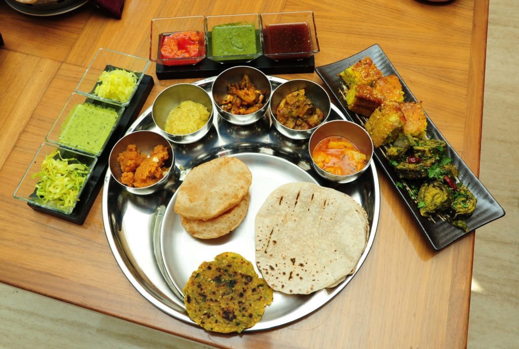 Gujarati thali, food, meal, Marriott, Ahmedabad 
