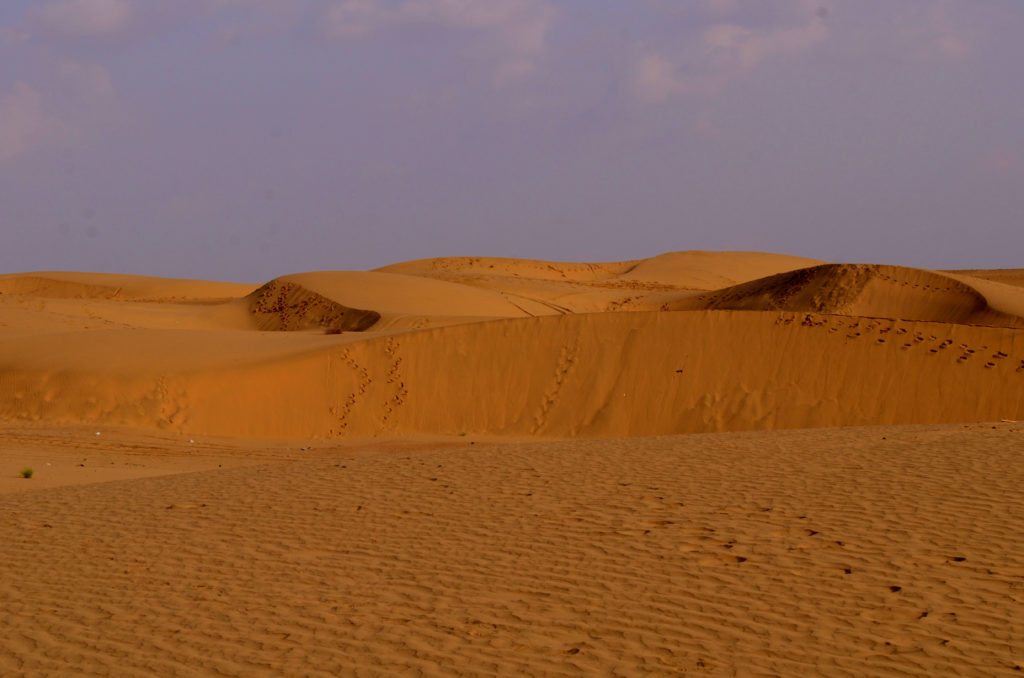 Jaisalmer, sand dunes