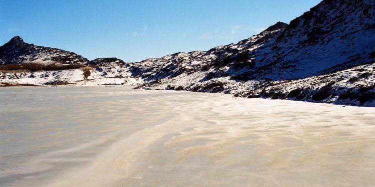 Sela Pass, frozen lake, Tawang