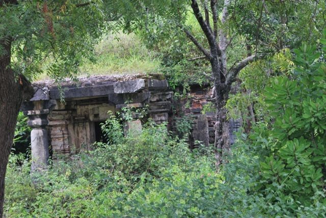 Ruins of a Hoysala temple, historical places of Karnataka