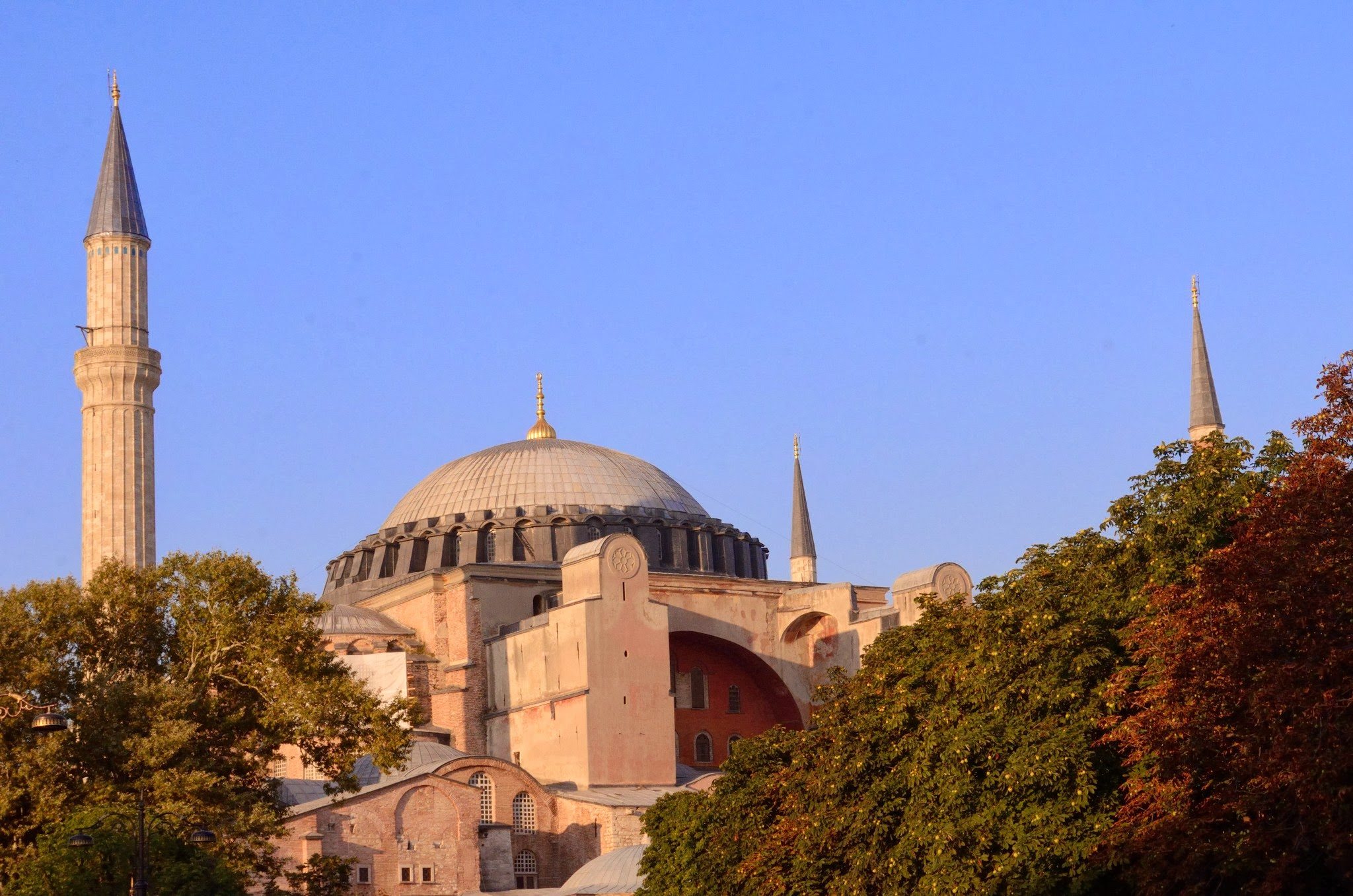 Celebrating Eid Ramadan in Blue Mosque Istanbul