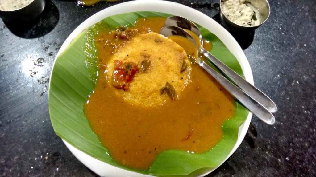 Top ten Chennai eateries , Idli sambar at Ratna cafe