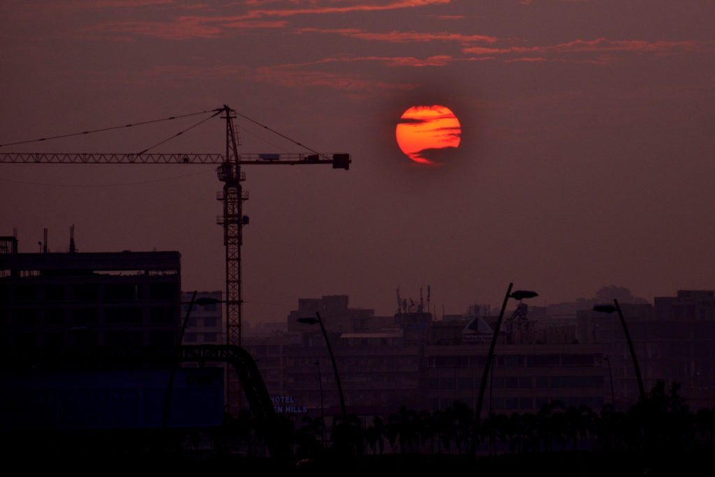 Mumbai, sunrise, view, Hyatt Regency