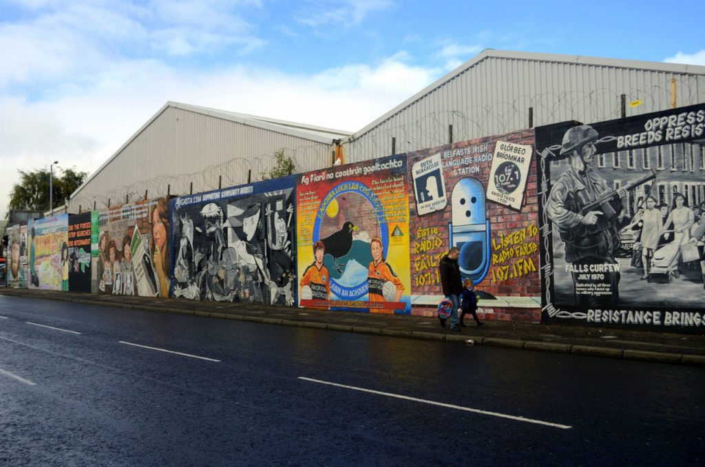 Belfast, murals, wall, street art, politics