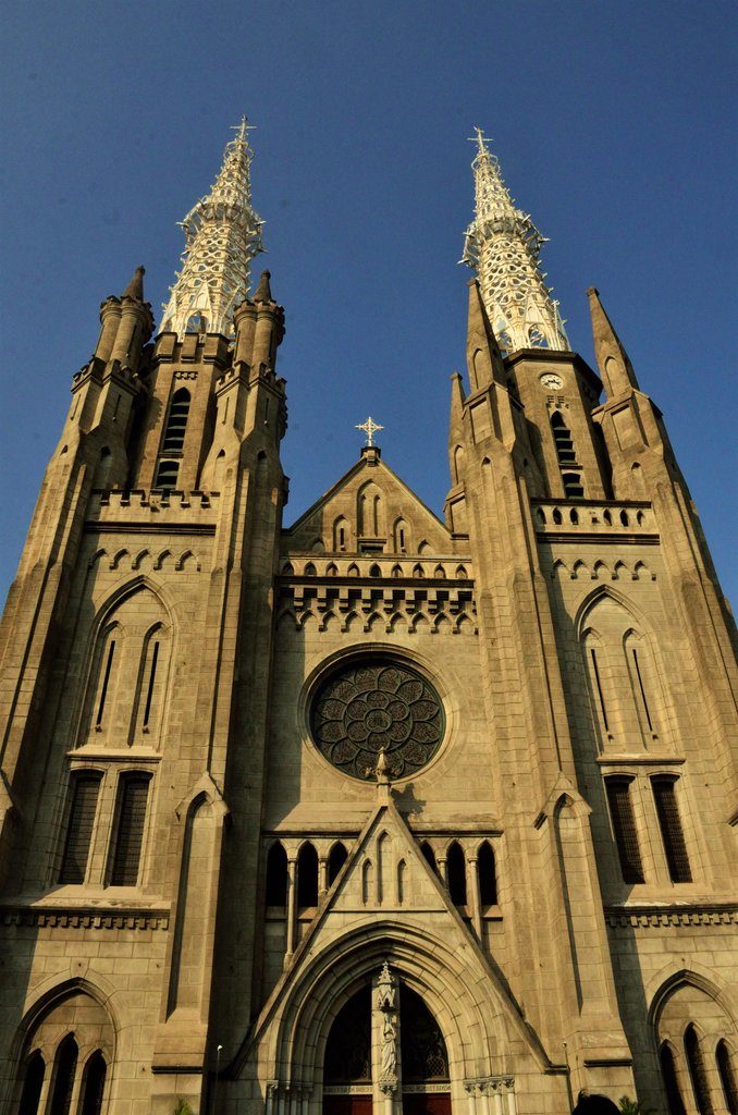 The cathedral in Jakarta