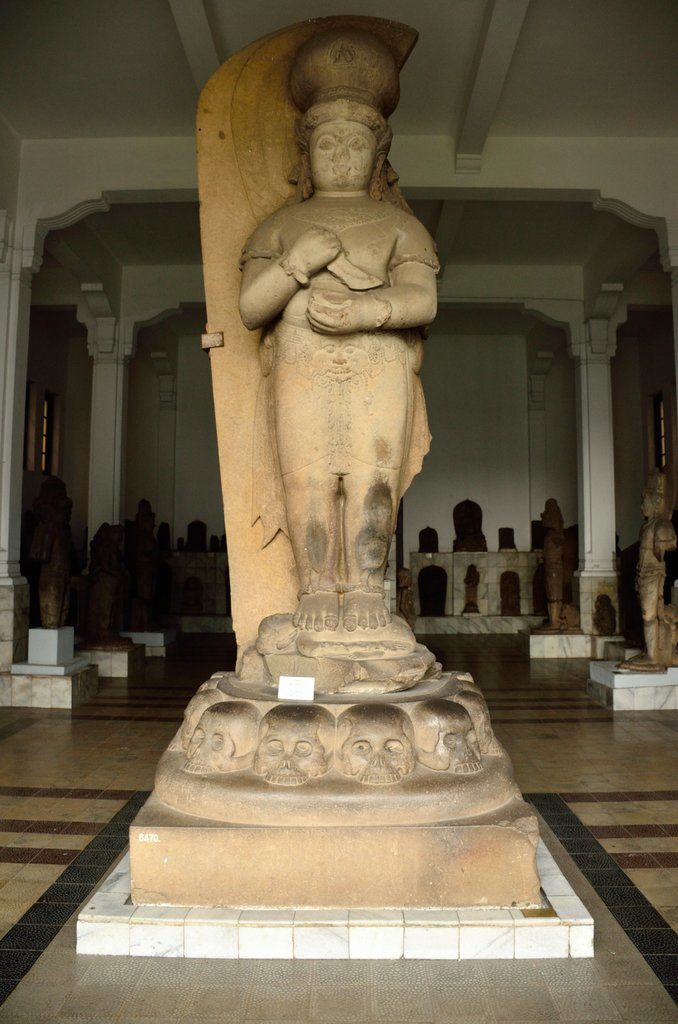 A sculpture of Shiva as Bhairava