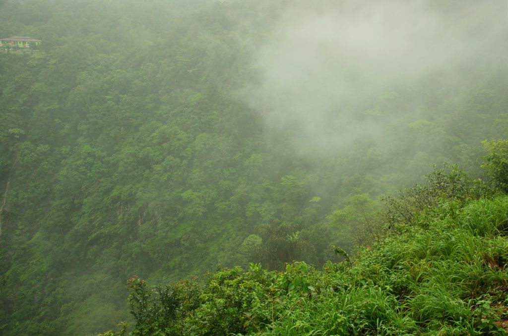 travel, road trip, monsoons, mist, western ghats, Jog Falls Karnataka