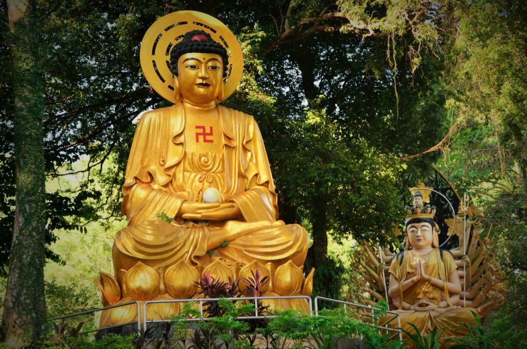 Buddha statues in Senggarang Bintan