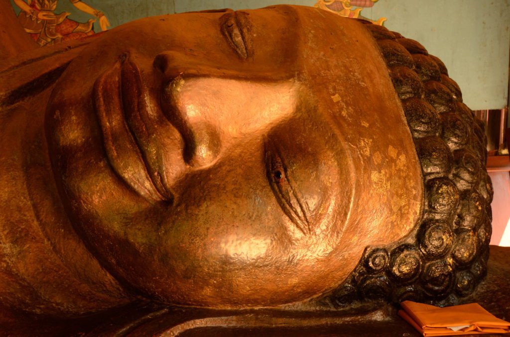 Buddha at Kulem Mountain, Cambodia