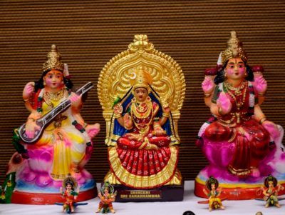 Golu - arts and crafts of india-toy towns