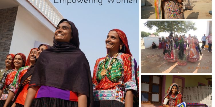 Women of Kutch, Arts and crafts of Kutch, Welspun, Spundana