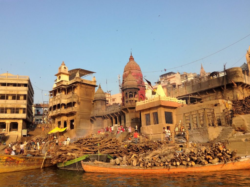 The Manikarnika Ghat in Varanasi where death is a way of life