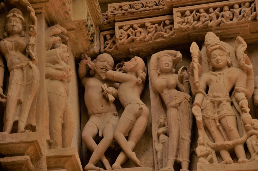 erotic sculptures of Khajuraho