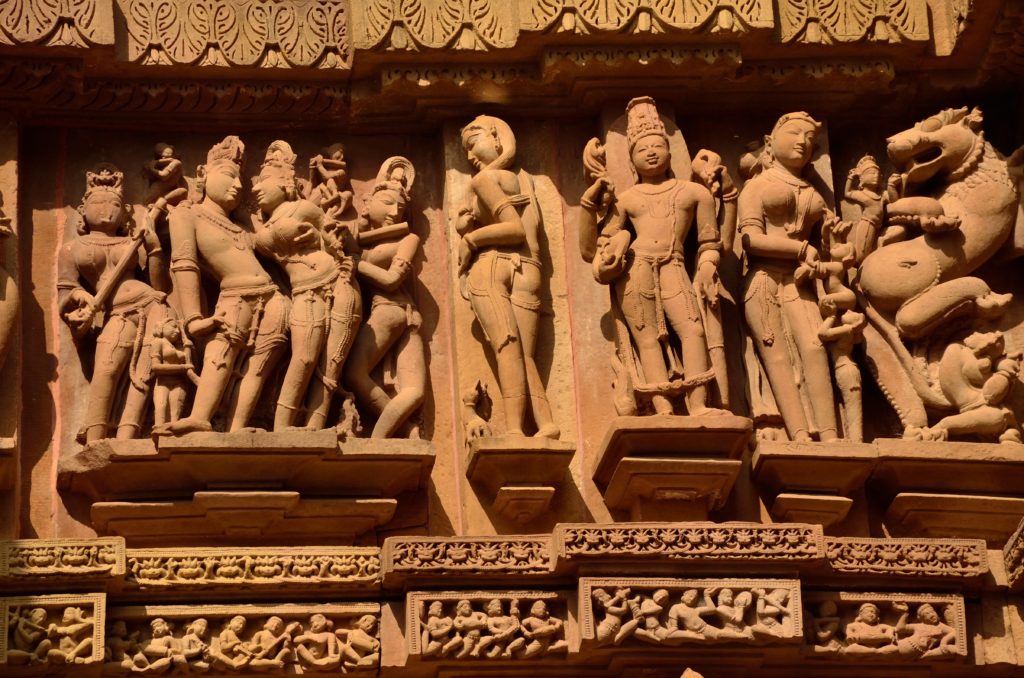 erotic sculptures of Khajuraho