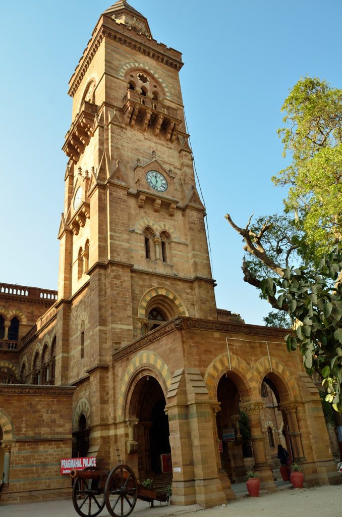 Bhuj, Prag Mahal, clock tower, places to visit in Bhuj Kutch