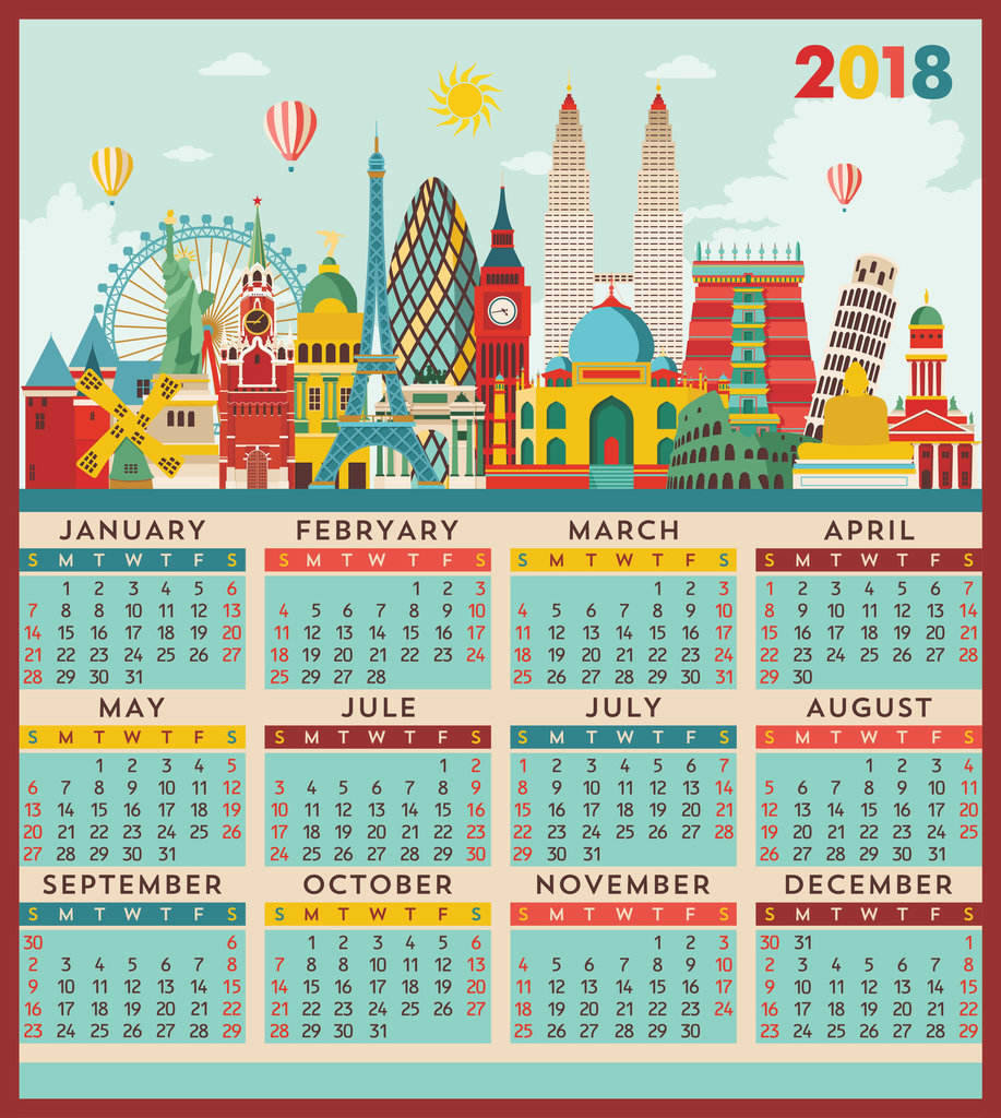 travel event calendar