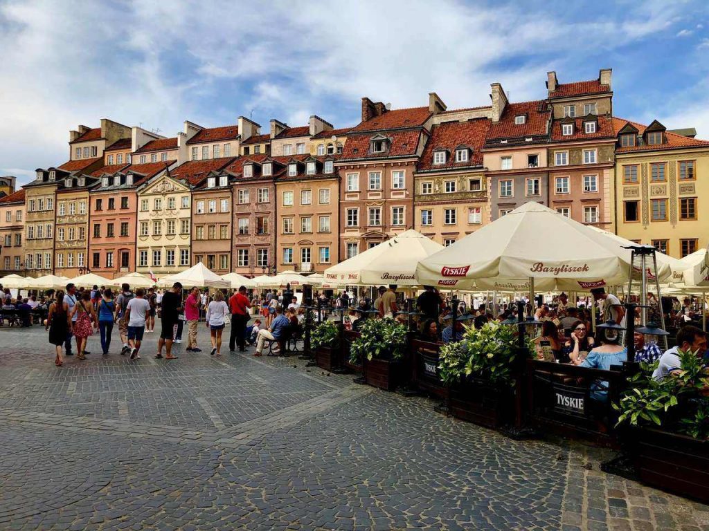 Warsaw old town, places to visit in Warsaw
