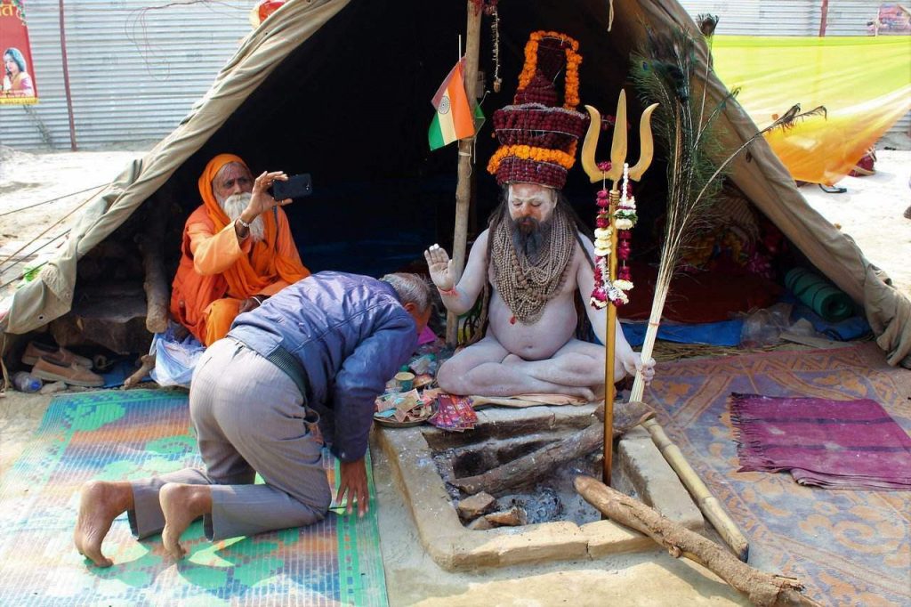 naga sadhus of prayag kumbh