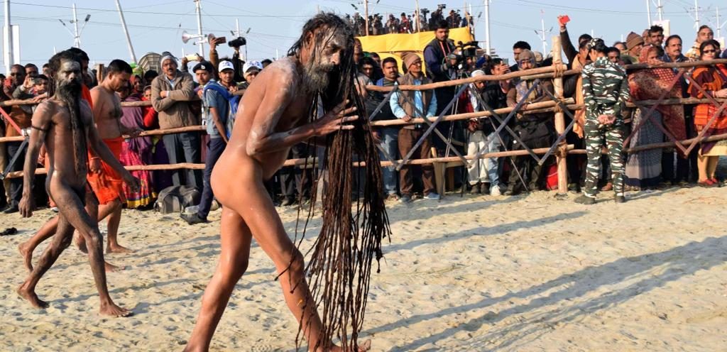 naga sadhus of prayag kumbh