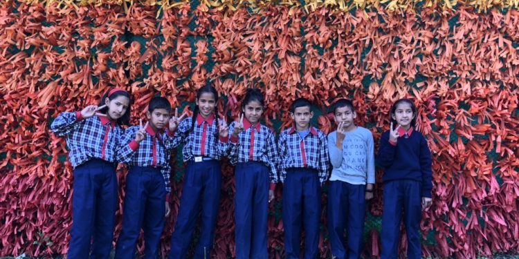 Tulsi Pujan and Gita Pujan program was organized at Gurunanak High School,  Himayathnagar, Hyderabad, Telangana. - Sant Shri Asharamji Ashram