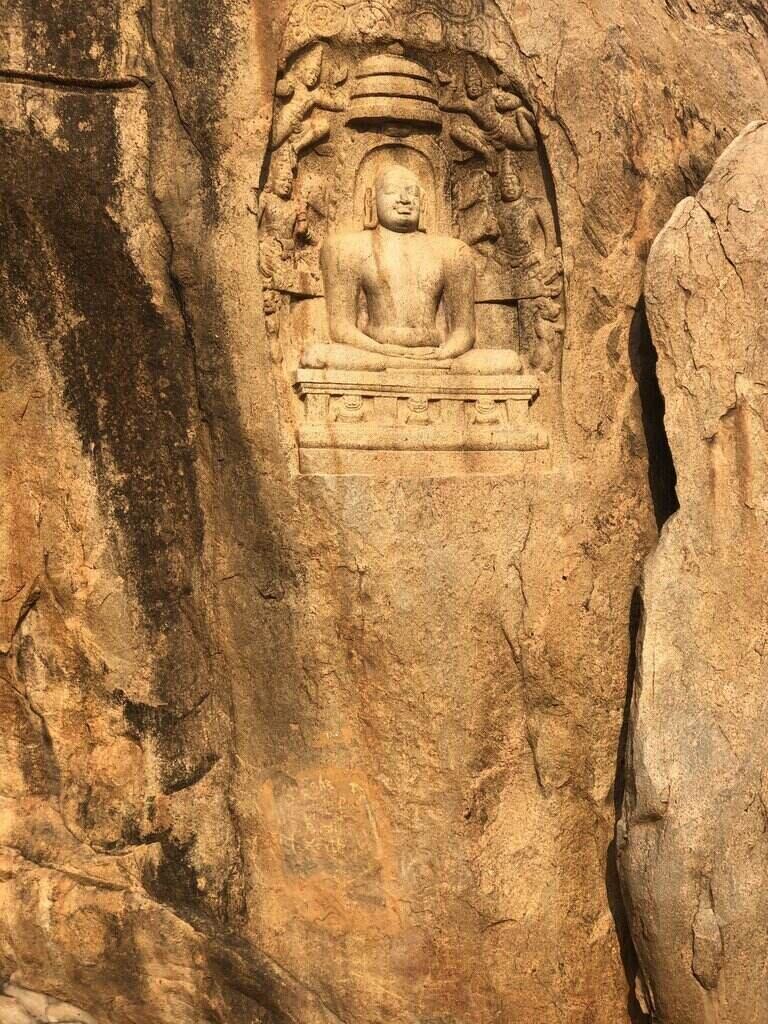 Samanar Hills, Samanar Hills Madurai. Jain caves Madurai, Jain sculptures, Places to see in Madurai