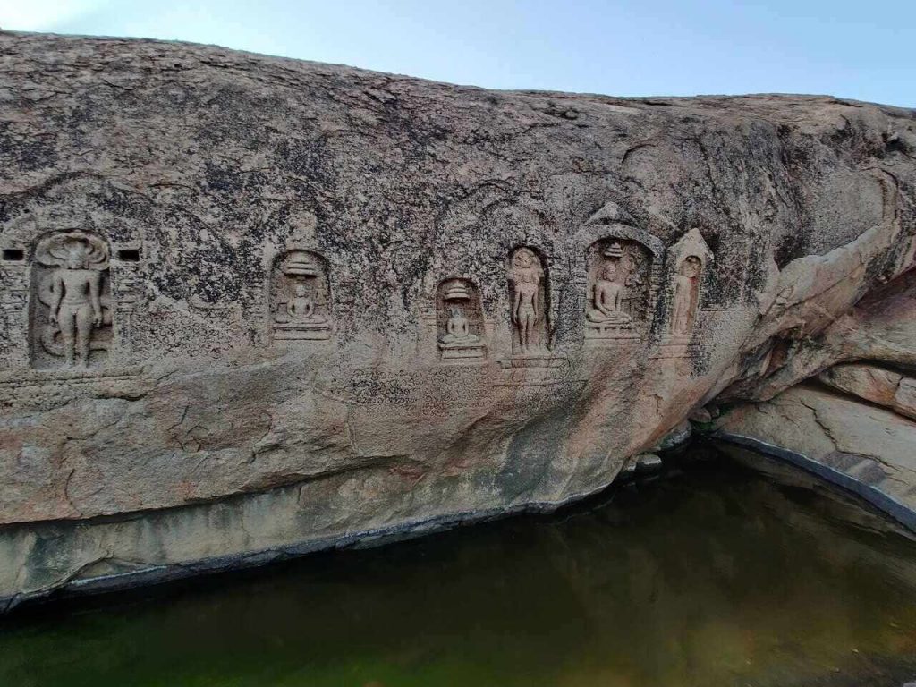 Samanar Hills, Samanar Hills Madurai. Jain caves Madurai, Jain sculptures, Places to see in Madurai