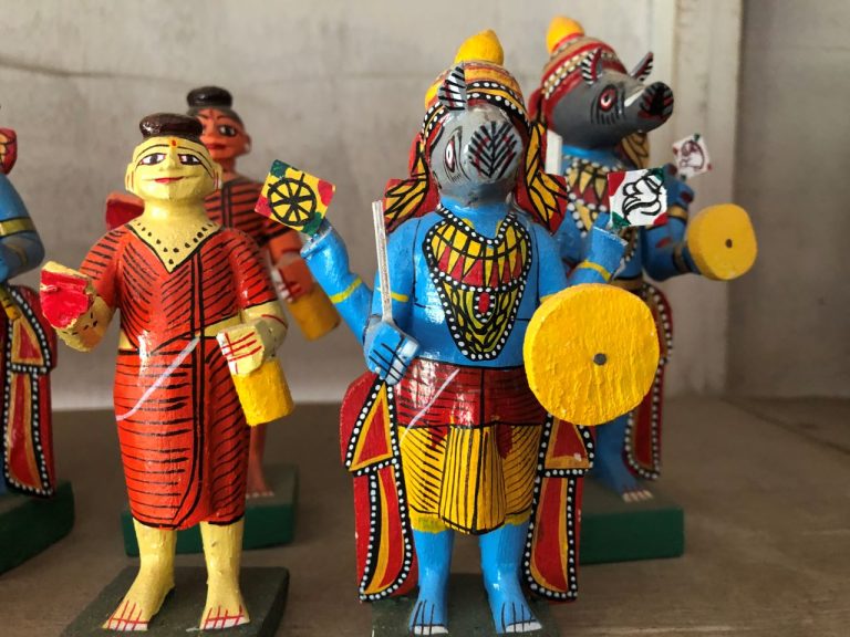 Traditional toys of Kondapalli from Andhra Pradesh